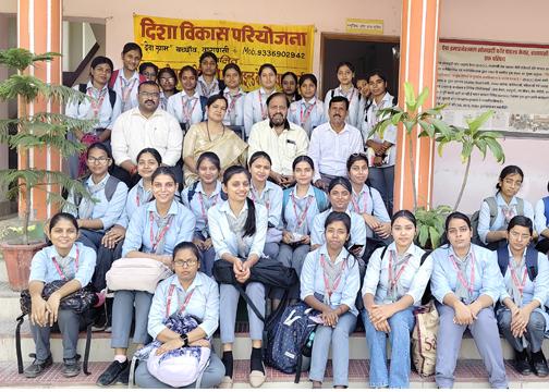 Student of Dhirendra Mahila PG College Visited at Deva Gram Bachhaon, Varanasi