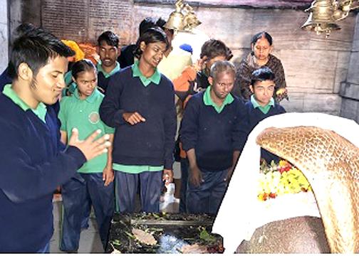 Deva Children Visit to Shool Tankeshwar